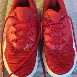 Jordan Vibrant Red Athletic Shoes